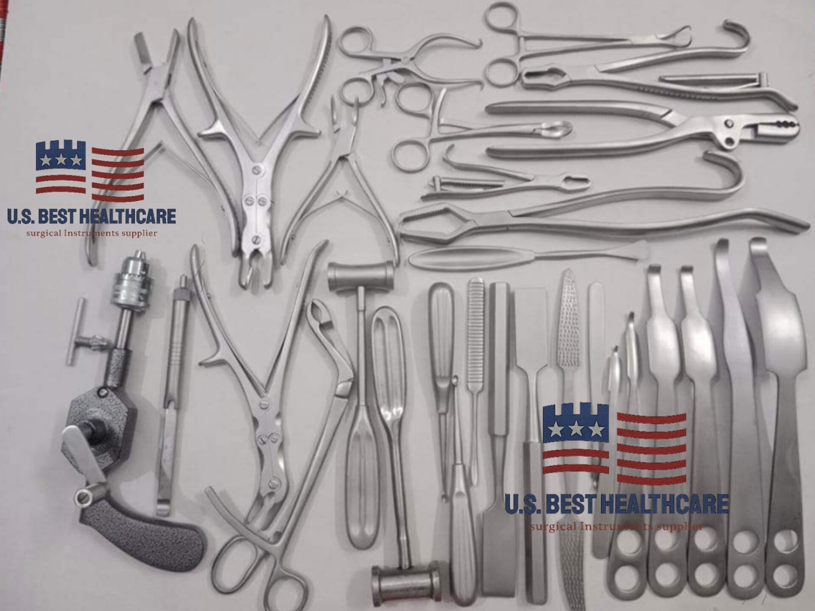 Orthopedic Surgery Instruments Set Bone Drill Bone Saw Surgical Kit Stainless