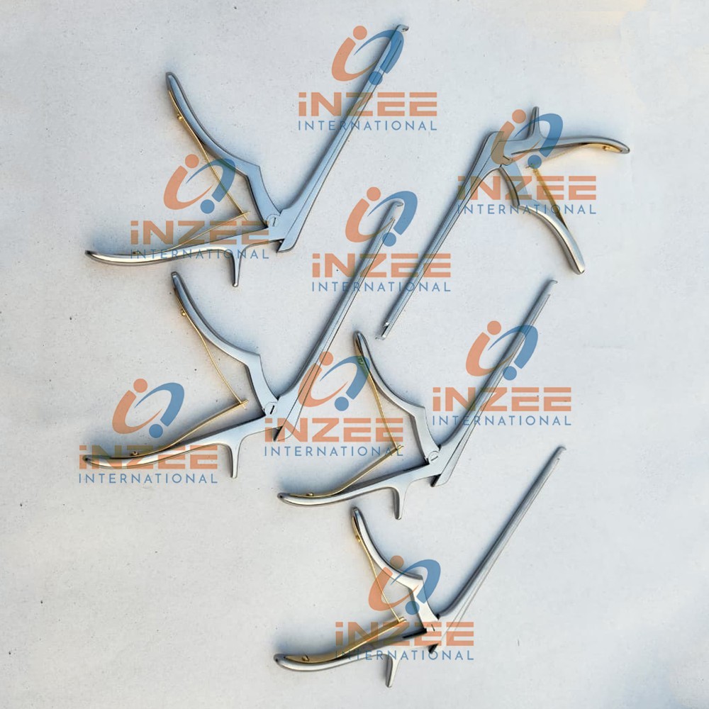 Premium Kerrison Rongeurs Kit Cervical Set of 5 Pcs Orthopedic Instruments