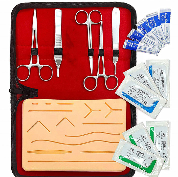 17Pcs Surgical Instruments Kit | Bioanatomical Medical Student Dissection Set