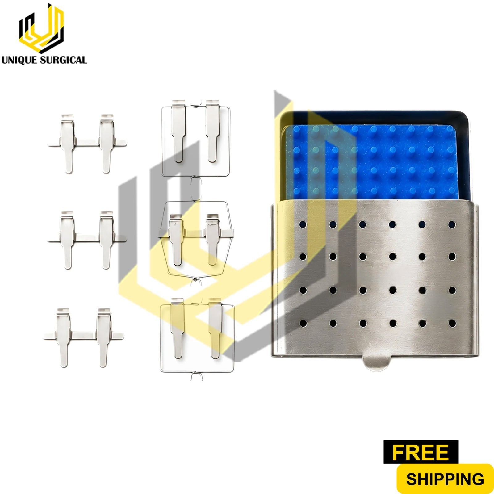 Acland Micro Surgery Vessel Clamps Set Plastic Surgery Neurosurgery Instruments