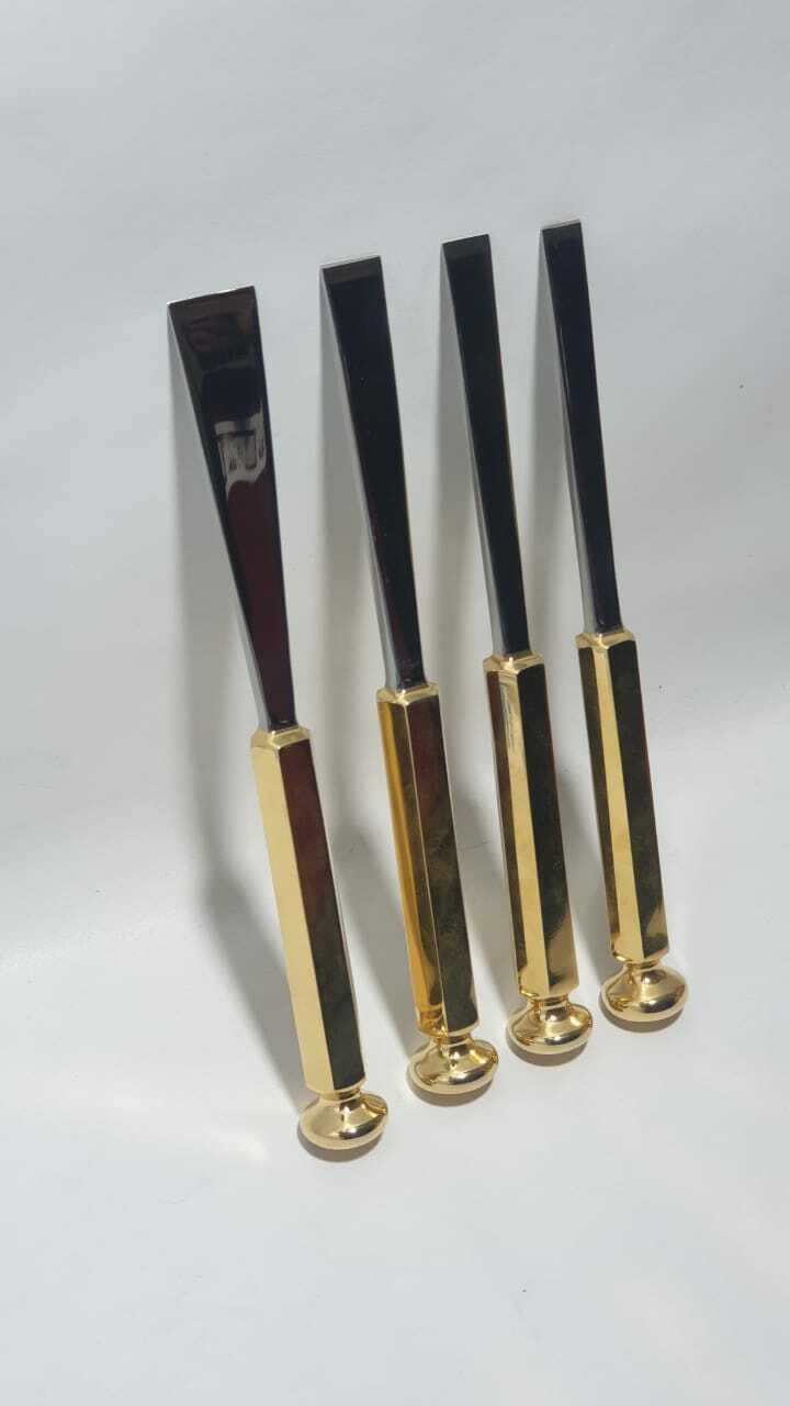 Osteotome Bone Chisel TC Tip Set of 4 Pieces, Orthopedic Instruments