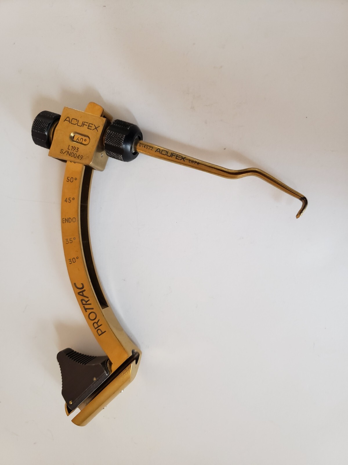 Acufex Protrac ACL Tibial-Elbow Arthroscopy Knee Instrument L193
