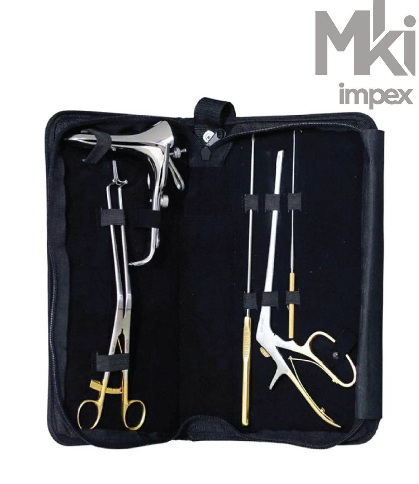 Colposcope Instrument Set Colposcopy Gynecology kit with Zipper bag