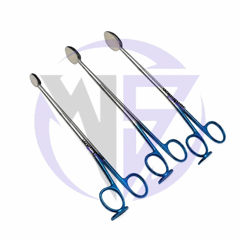 Trepsat Facial Flap dissector scissors set of 3pcs,10mm,15mm,20mm total length
