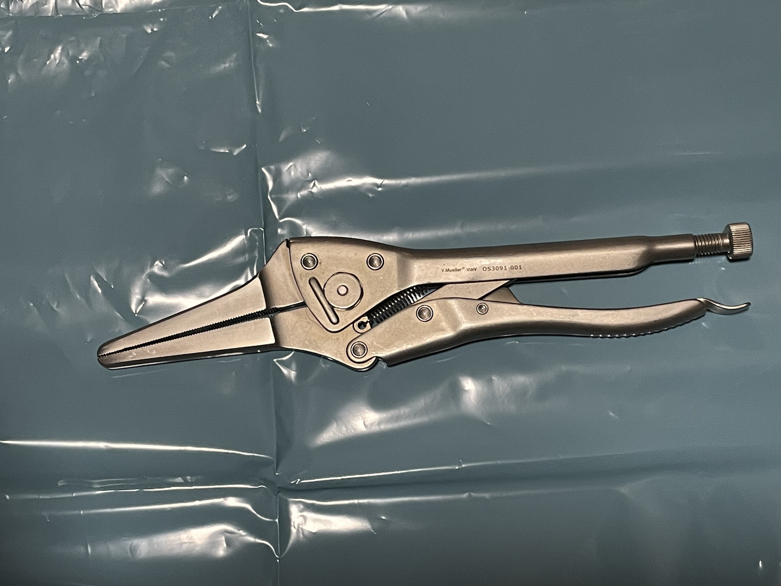 1X used V. MUELLER OS3091-001 locking pliers, ORTHO/SURGICAL