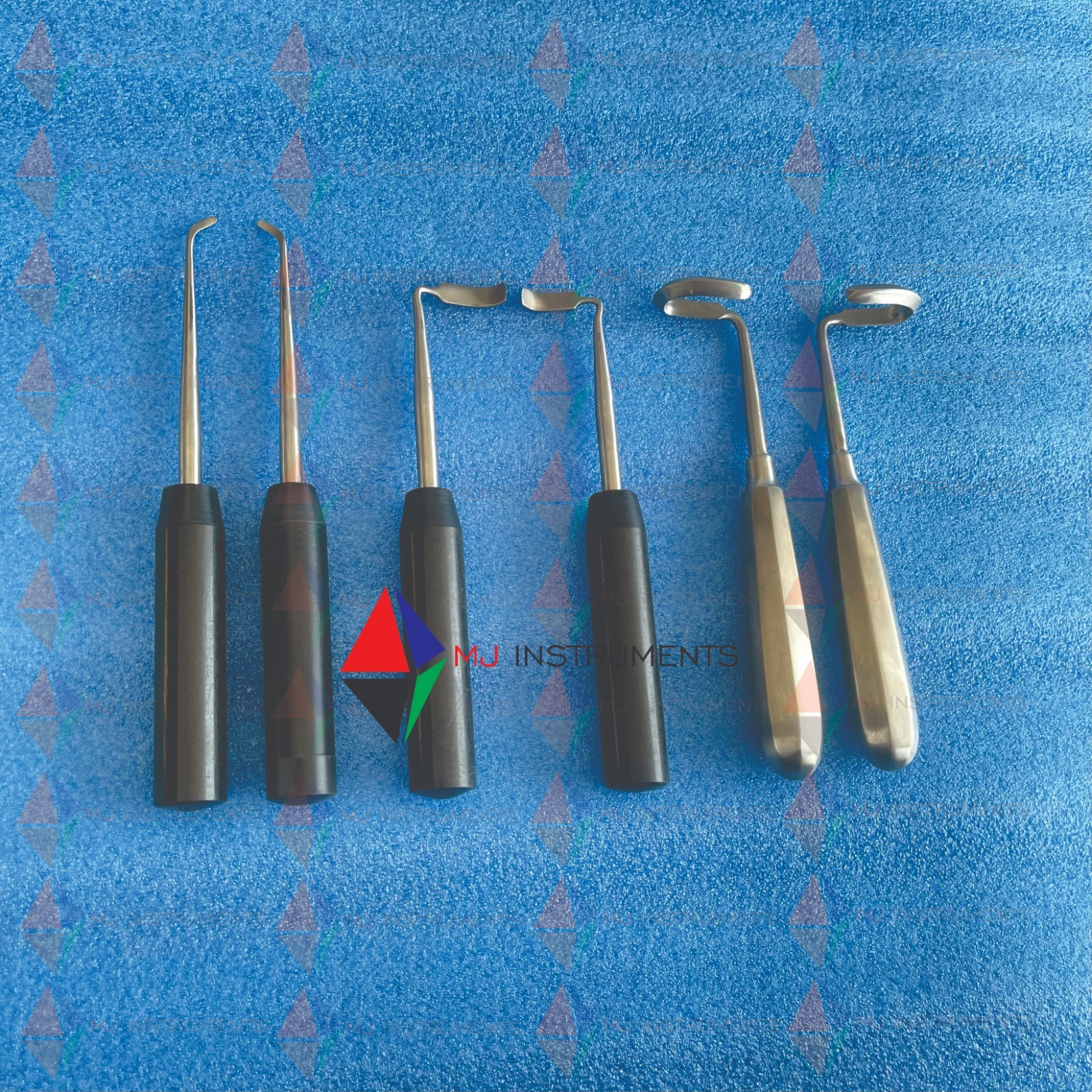 Rib Harvesting Instruments Doyen Raspatory Elevator Dissector Set of 6 Pcs CE