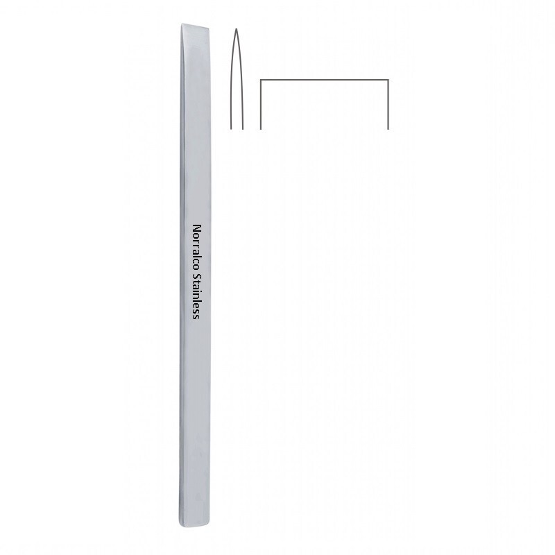4 Lambotte Osteotomes, 5″, Straigjht, 4 mm wide Tip, Premium, Stainless