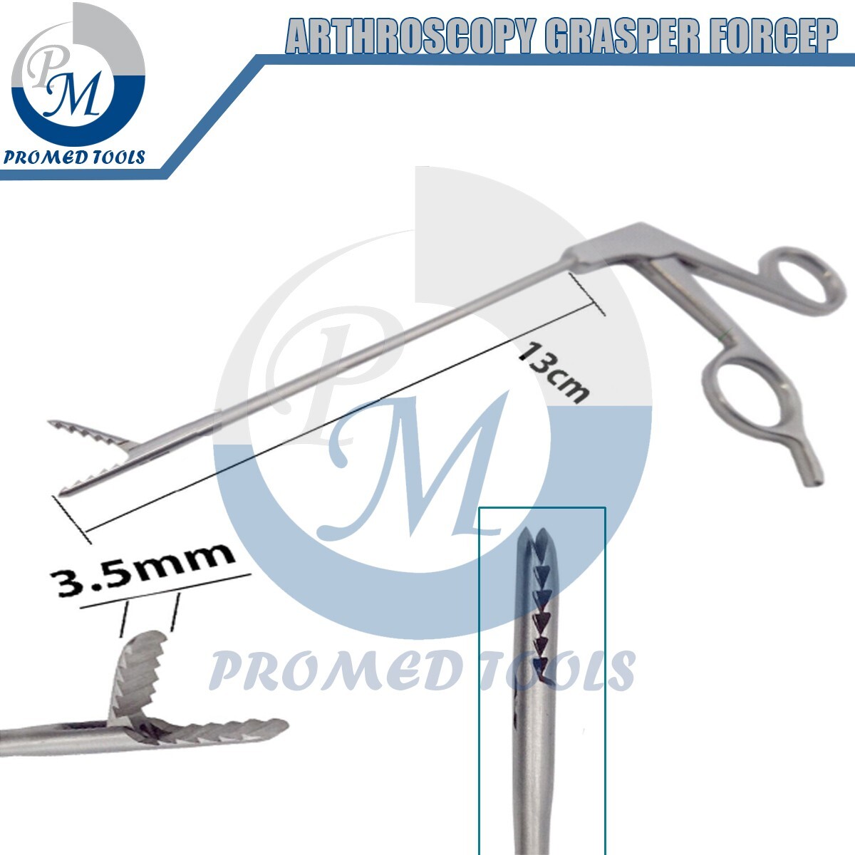 Arthroscopy Grasper Forceps 3.5mm Length 130mm Orthopedic Instrument