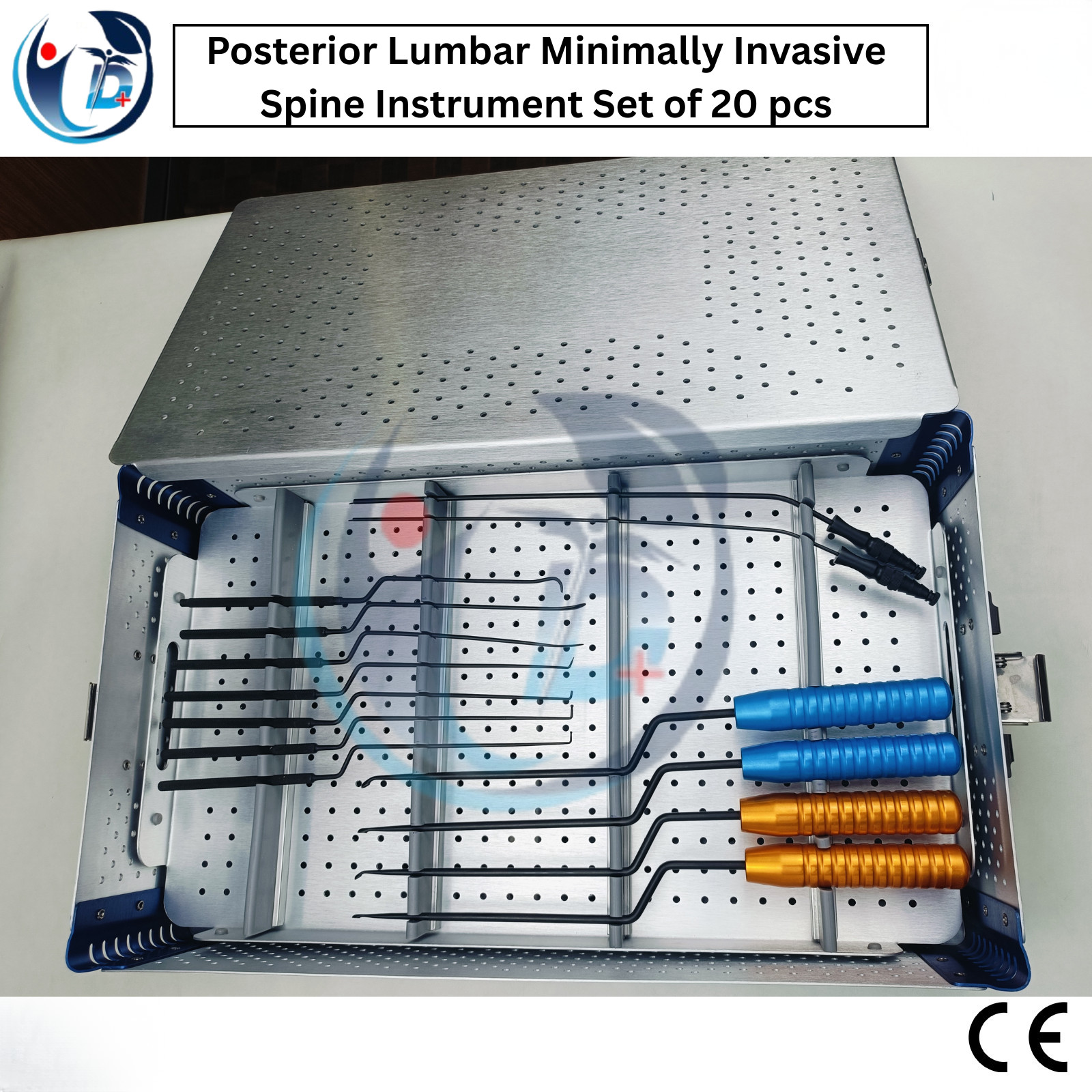 Posterior Lumbar MIS Spine Instrument Set 20 Pcs w/ Box Minimally Invasive Kit