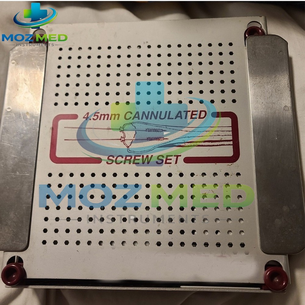 4.5mm Cannulated Titanium Instrument Scr Set w Sterilization