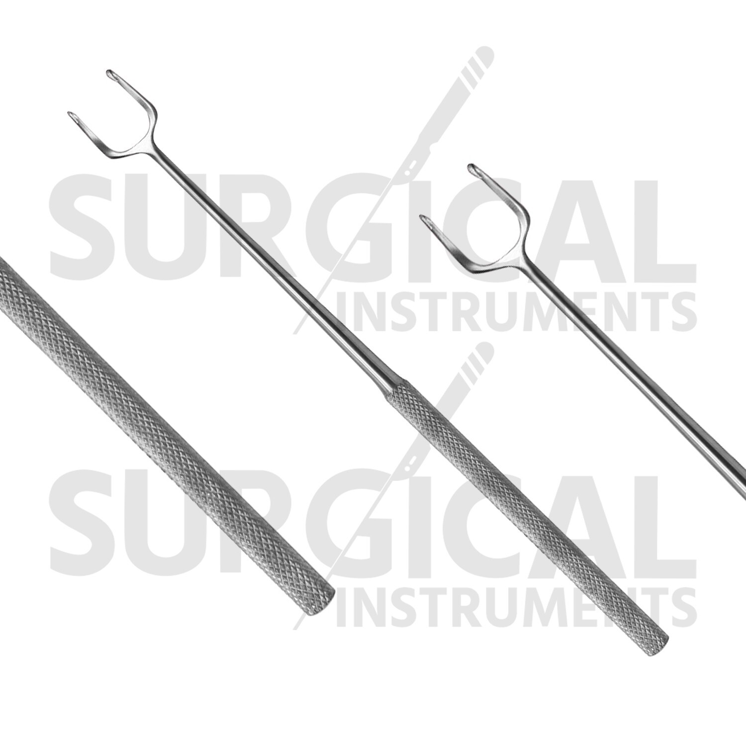 Joseph Skin Hook 12mm Double Sharp Prongs Retractor Plastic Dermal Instruments