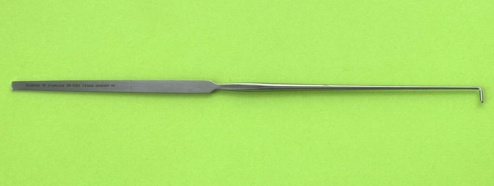 Codman Surgical 1mm Tip Hoen Hook, Straight, 8-3/4″