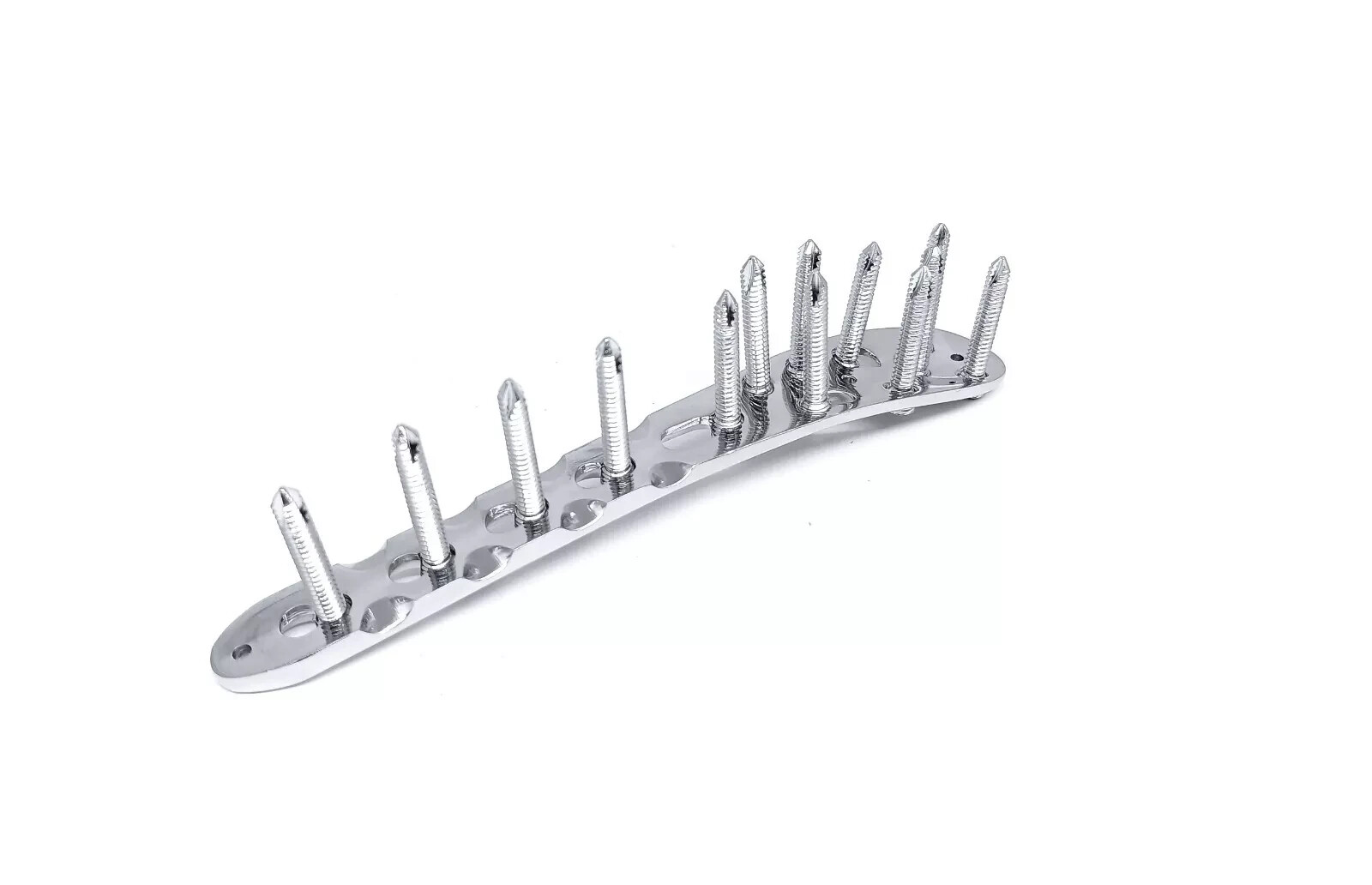 Medial Distal Tibia 3.5 mm Locking Plate w/o tab set of 14 pcs veterinary