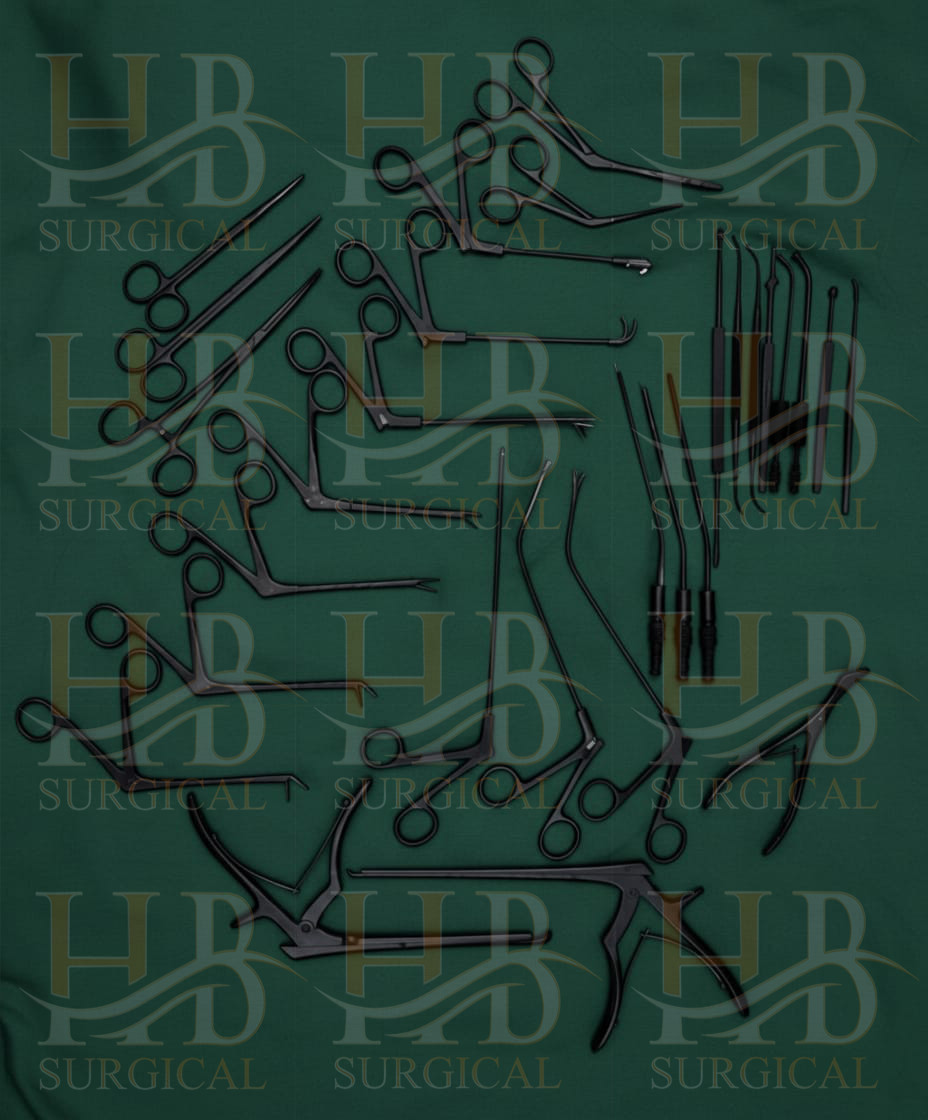 Fess Sinus Nasal Surgery Set ENT Instruments Black Coated Set