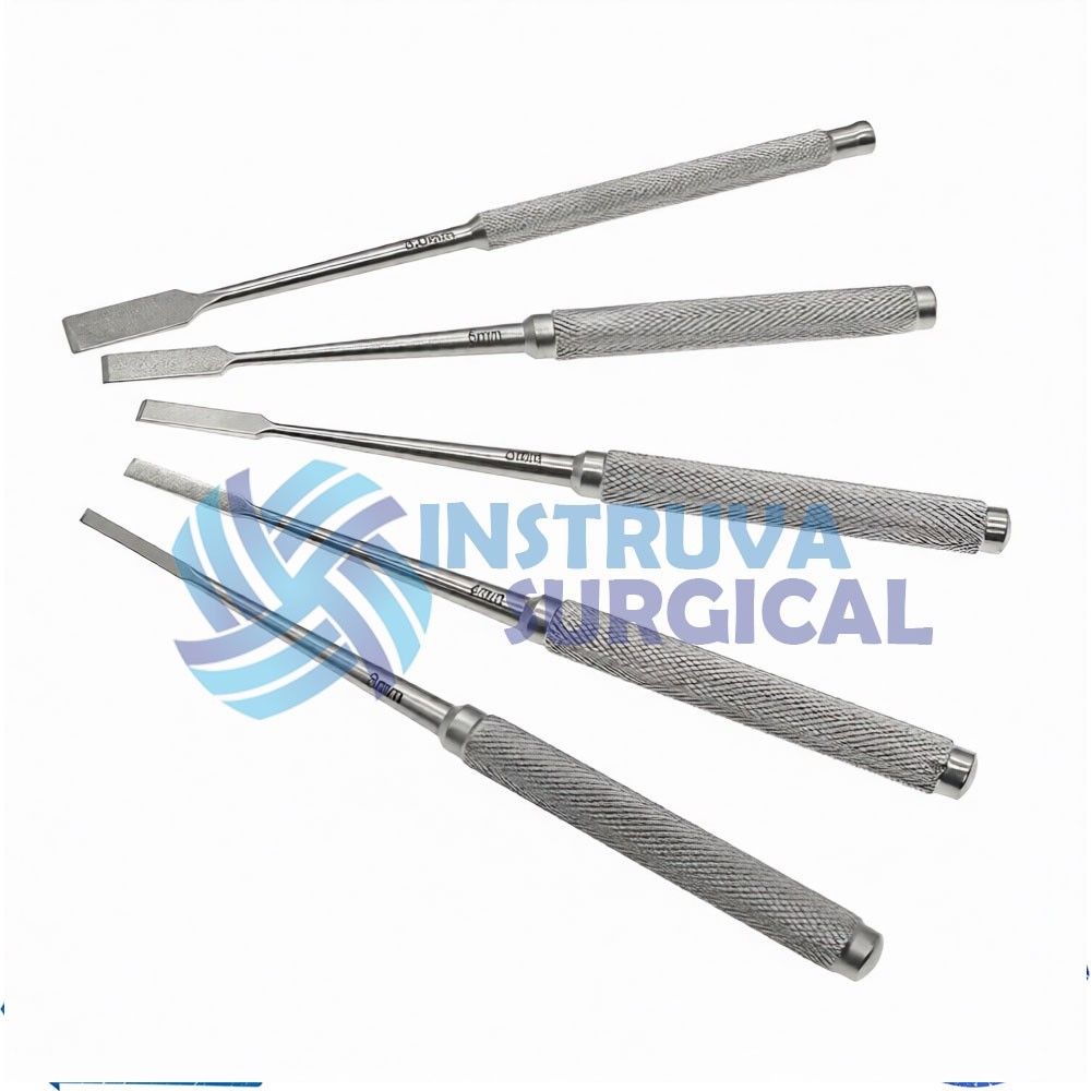 Bone Osteotomes set Stainless Steel Veterinary Orthopedics Instruments
