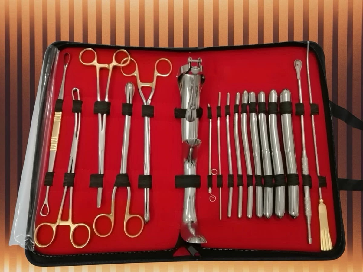gynecology instruments set