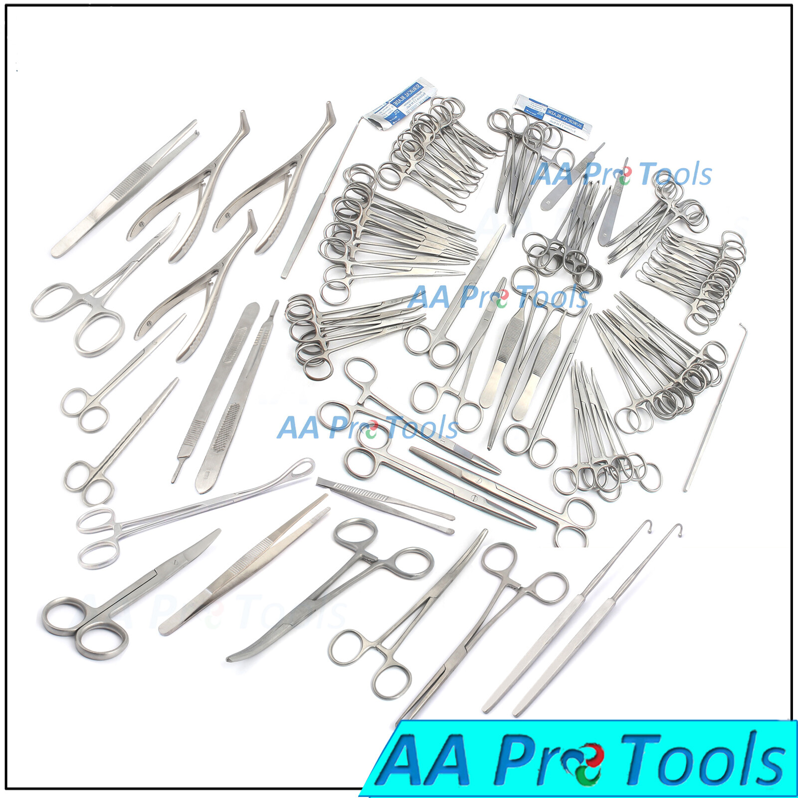 187 Pcs Canine+Feline Spay Pack Veterinary Surgical Instruments