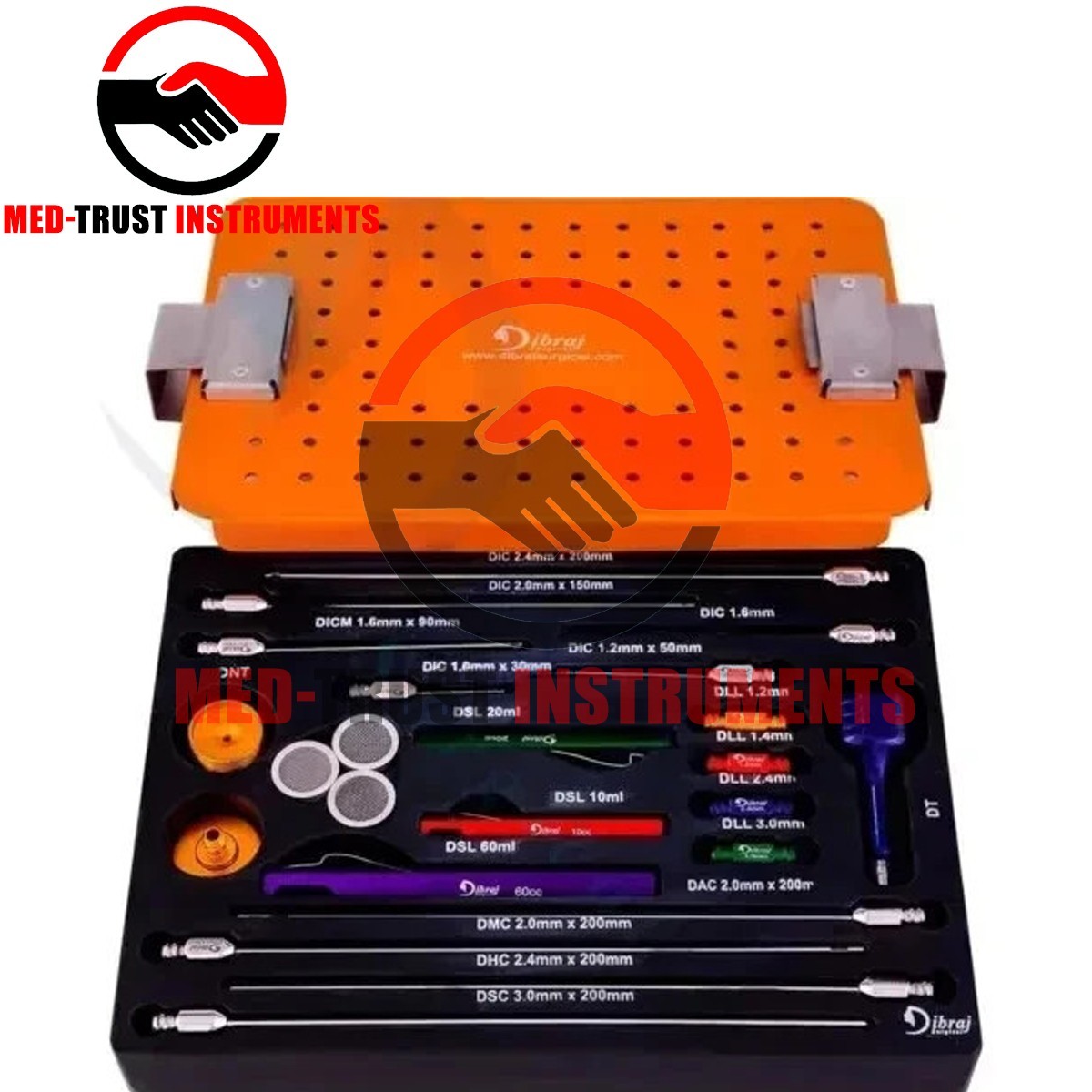 Full Body Liposuction Cannula Set Complete Set Plastic Surgery Instruments
