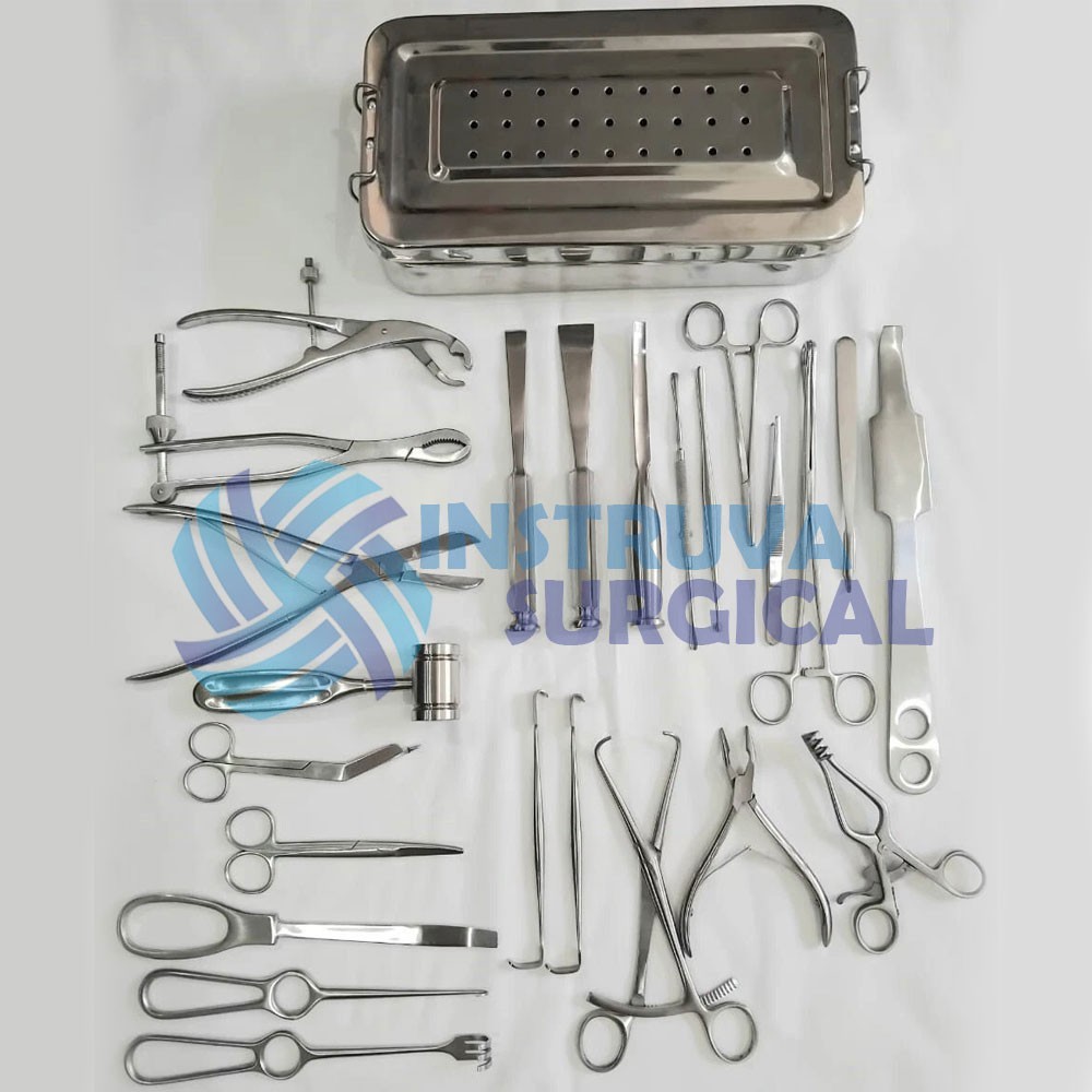 Orthopedic Surgery Instruments Set 25 Pcs A+ German Stainless Steel Surgical Kit
