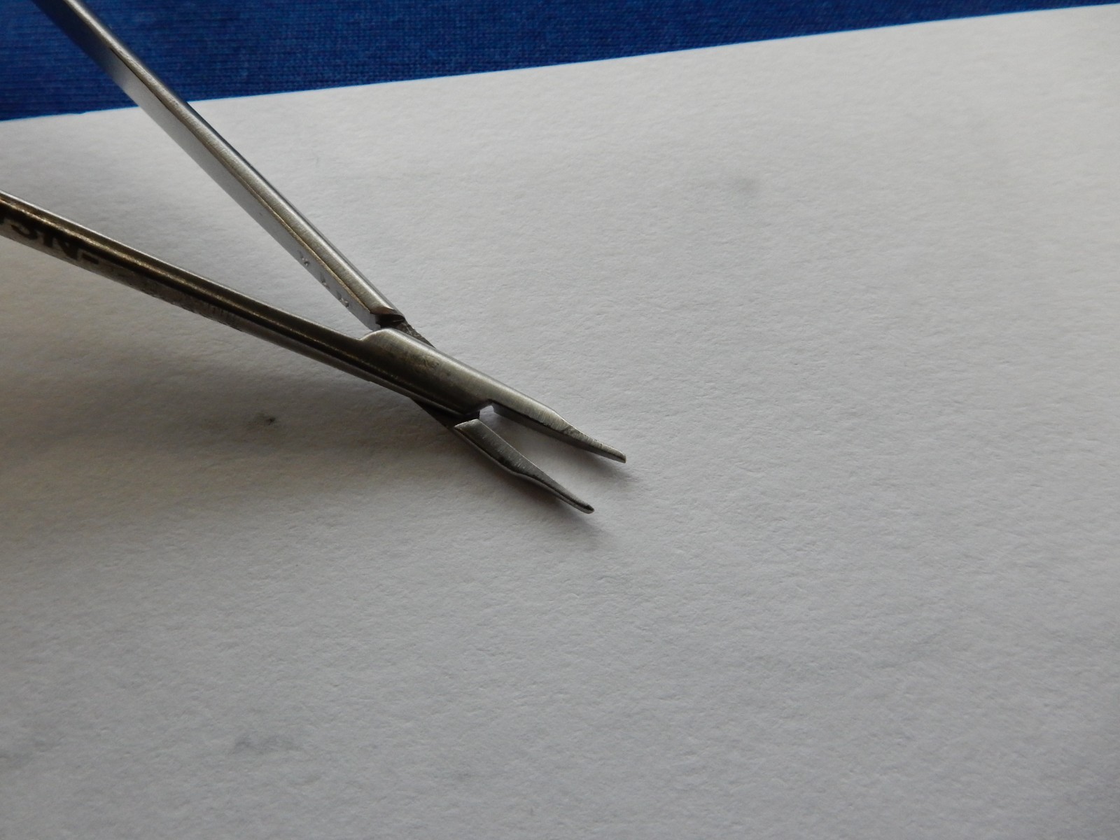 Storz E3844 Barraquer Curved 10mm Needle Holder 13.5cm Overall Length