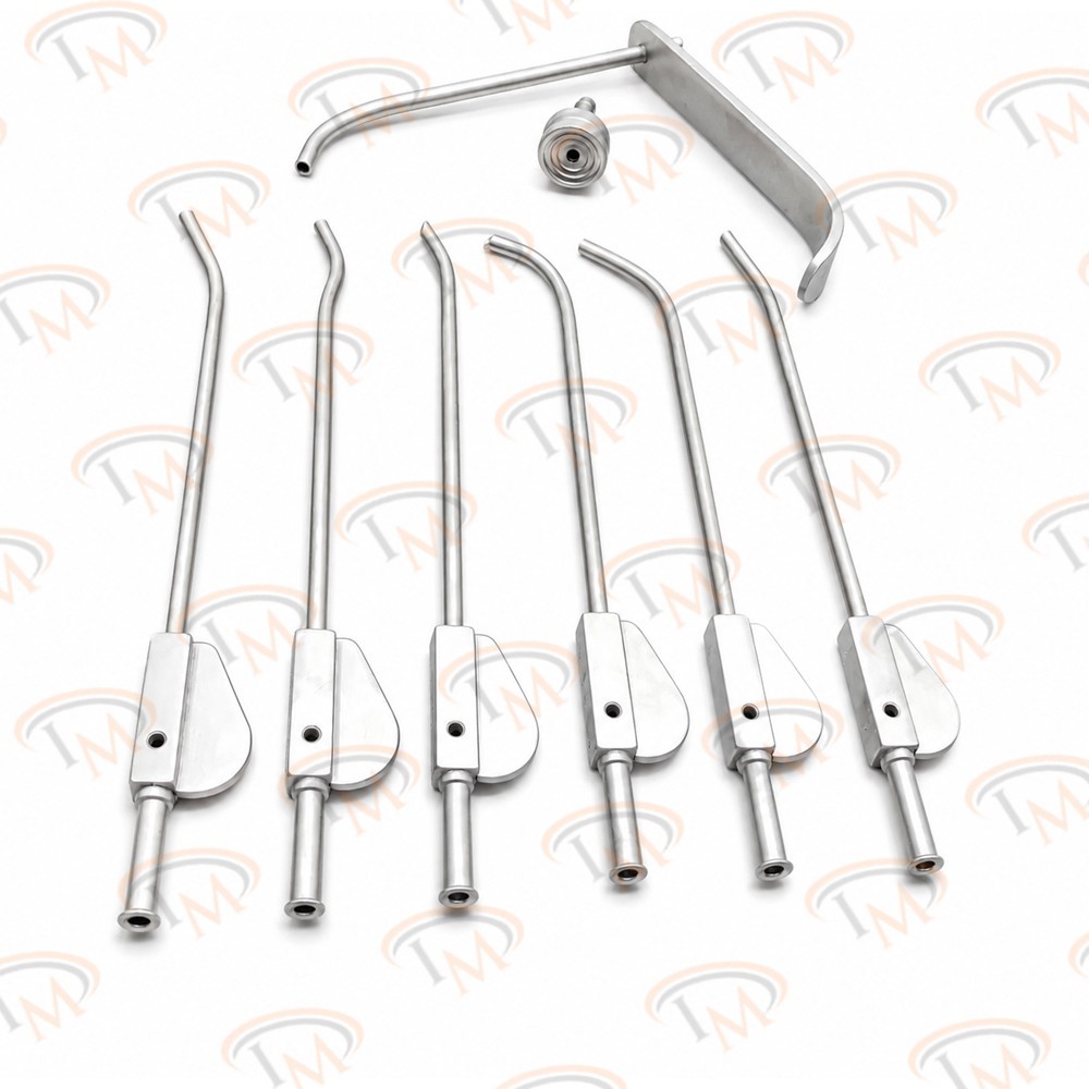 Meniscus Suture Instrument Set Arthroscopy Wire Thread Passing Set Of 8Pcs