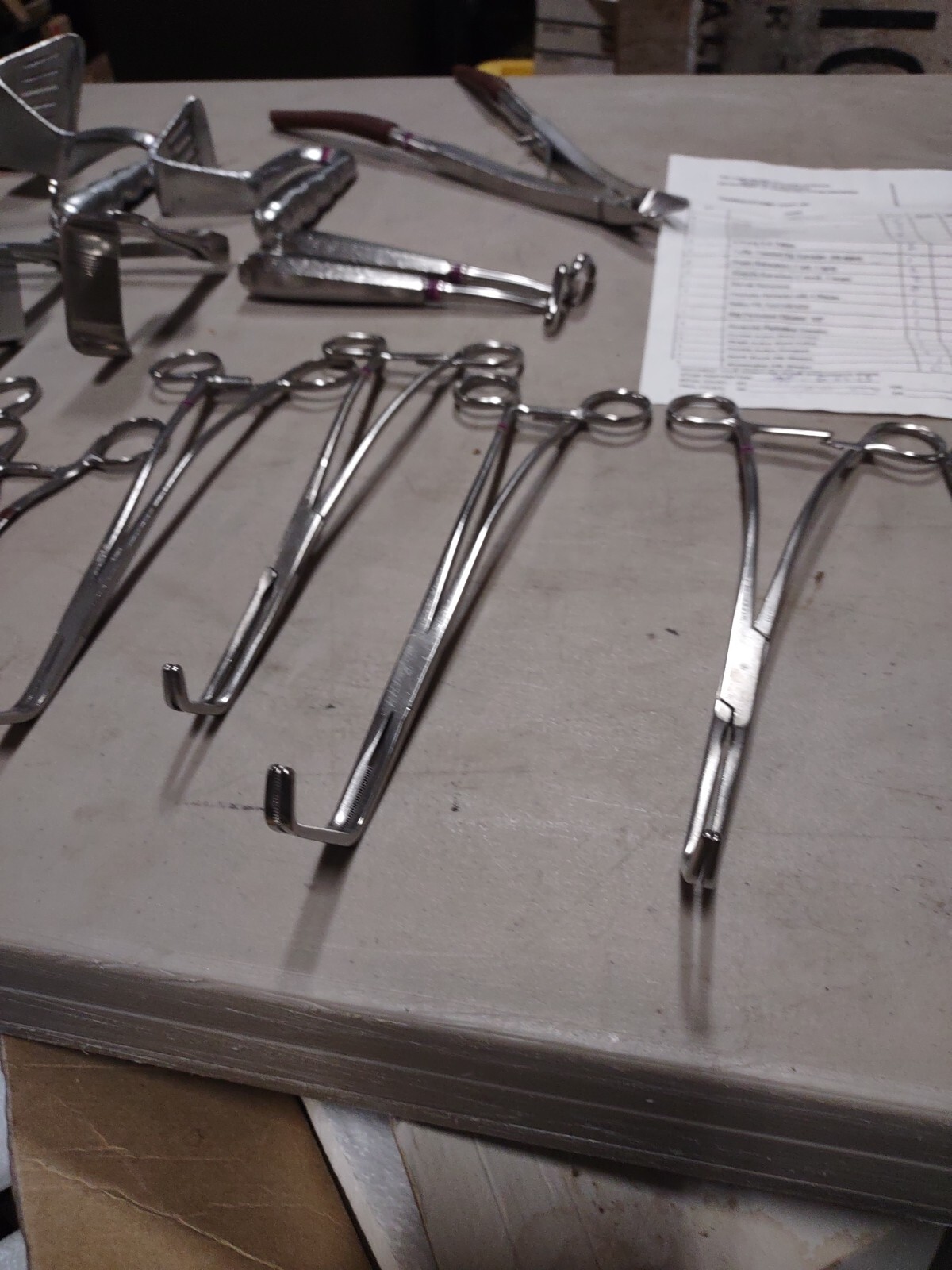 thoracotomy surgical tool lot Mixed brands Sklar Weck Mueller retractor Satinsky