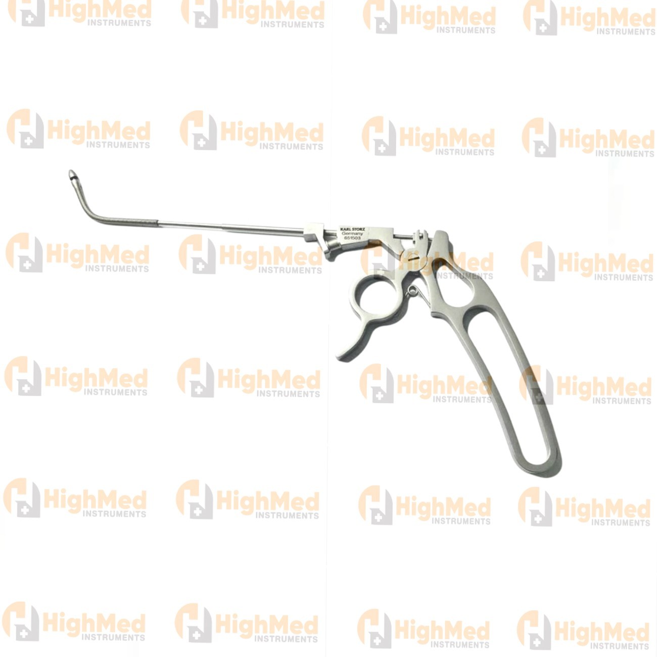HOSEMANN KARL STORZ 651503 Frontal Sinus Nasal Recess Punch Circular Cutting