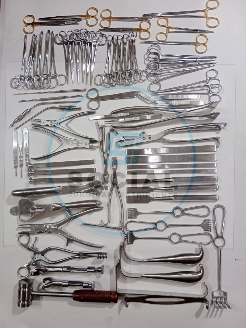 Basic Major Orthopedic Lot Of 74 Pcs Set Surgical Instruments
