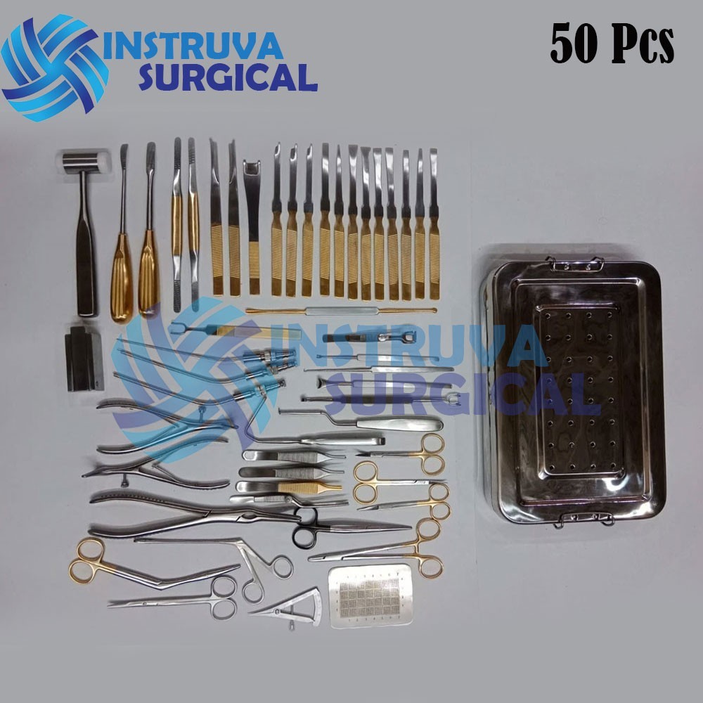 Rhinoplasty instruments German Nose & Plastic Surgery instruments 50 pcs set