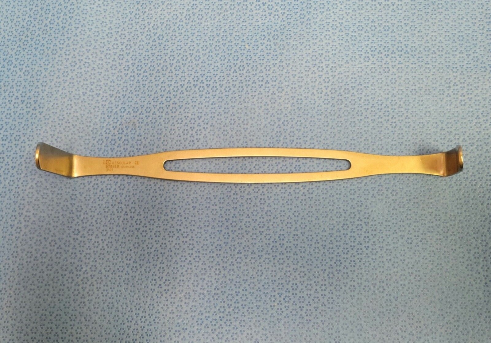 Aesculap BT041R Surgical 8.75″ Double Ended Army Retractor Orthopedics