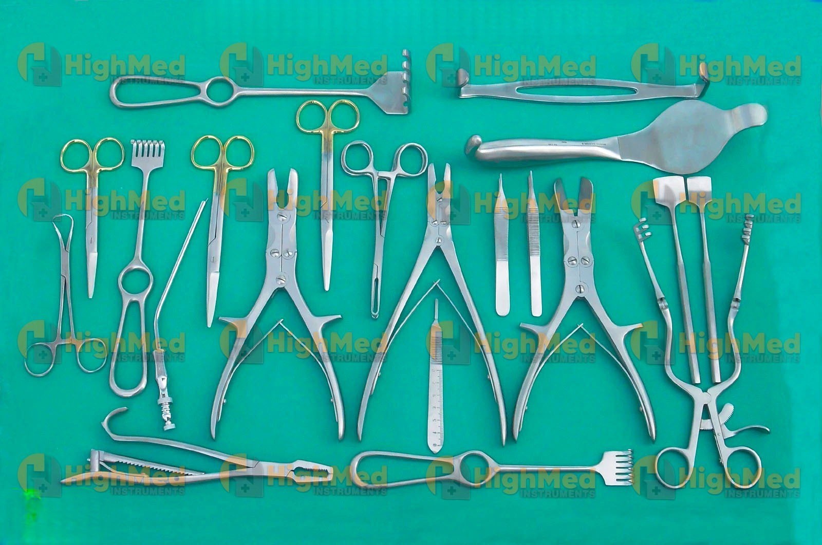 Basic Major Orthopedic Set Surgical Instruments OR Grade Stainless