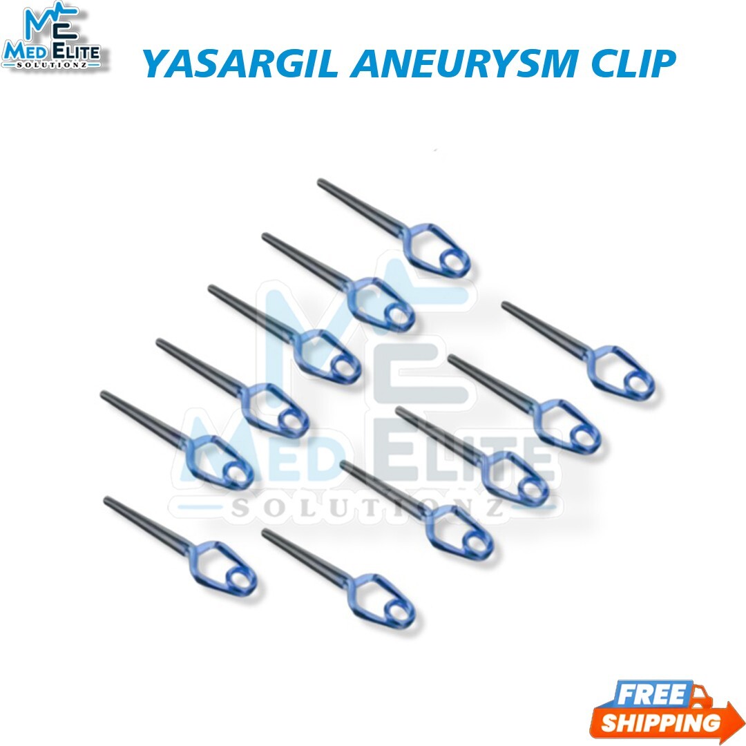 Neurosurgery Aneurysm Clip 20-pcs (Premium Quality) surgery Instrument Set