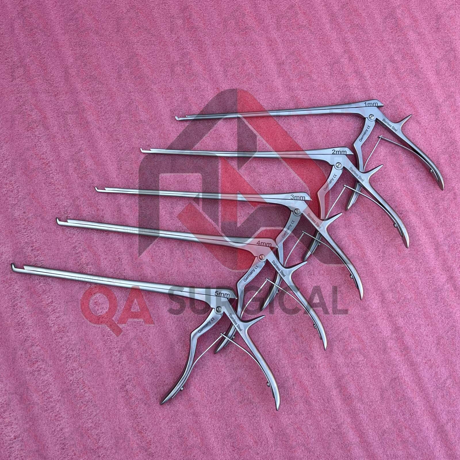 Kerrison Rongeur Set of 5 PCs 23 cm Surgical Bone Orthopedic Instruments Set