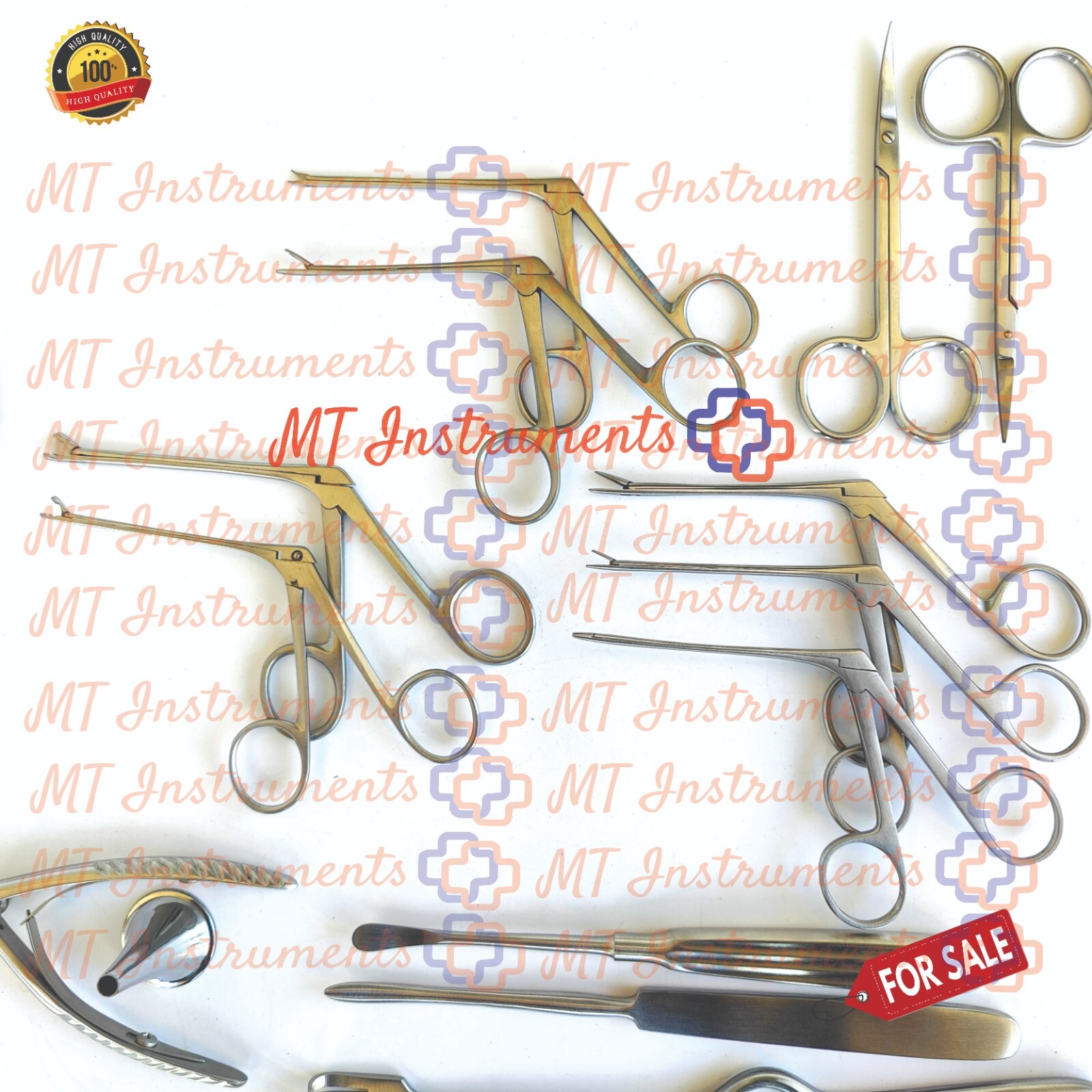 Tympanoplasty Instruments Set of 30 Pcs Micro Ear Surgery ENT Instruments A+