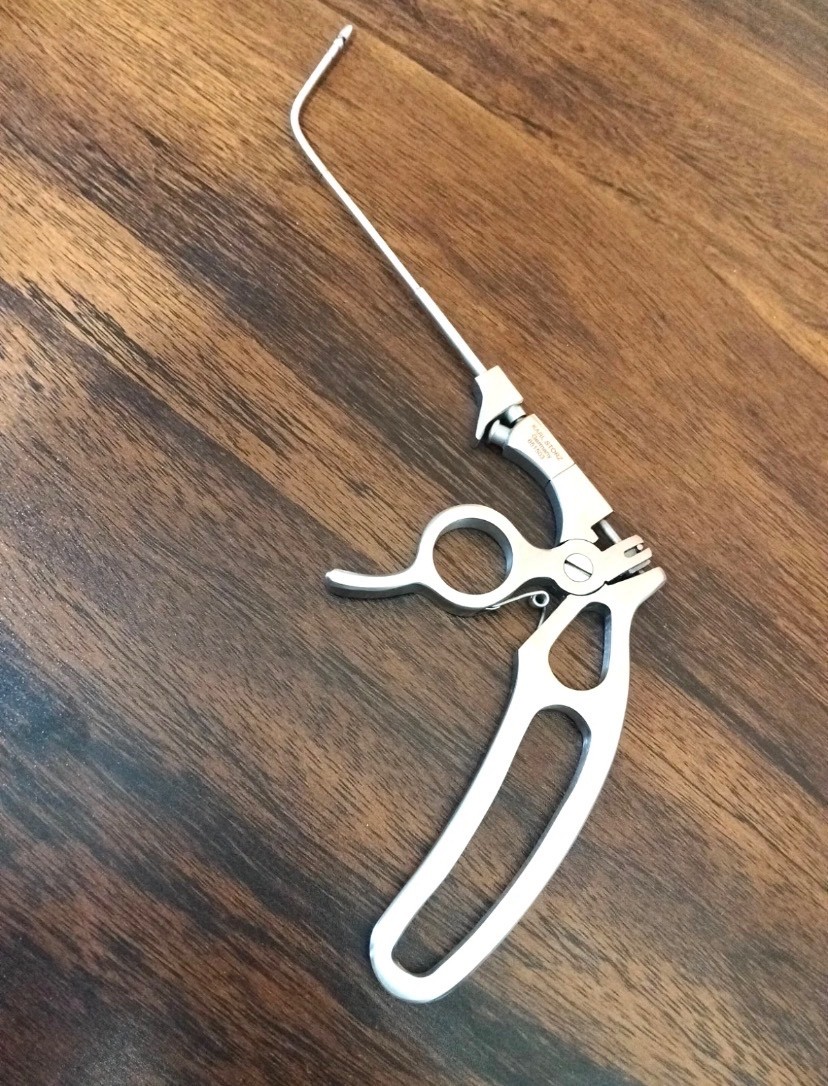 KARL STORZ 651503 HOSEMANN Frontal Sinus Nasal Recess Punch Circular Cutting 8″