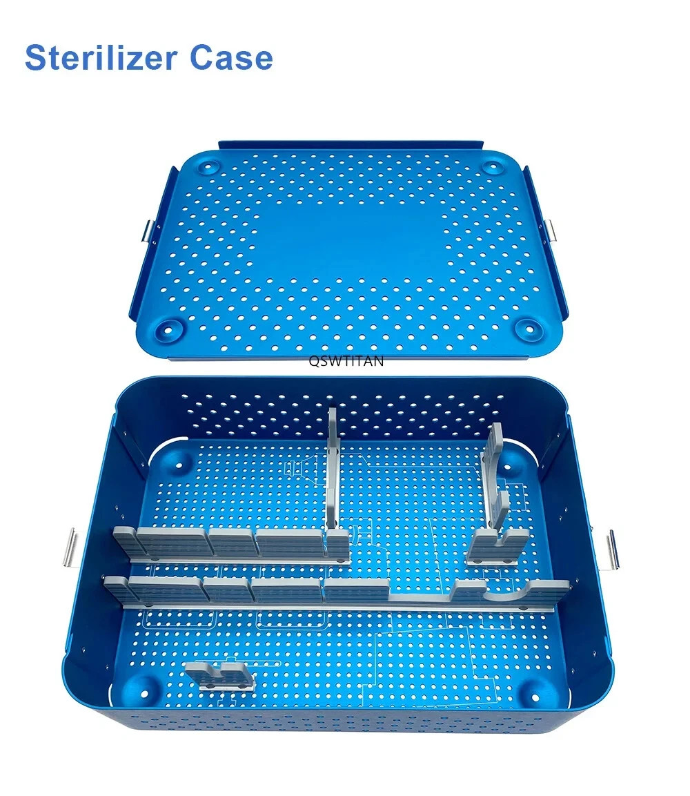 Aluminum box Sterilization tray for Electric drill and Saw Orthopedic Instrument