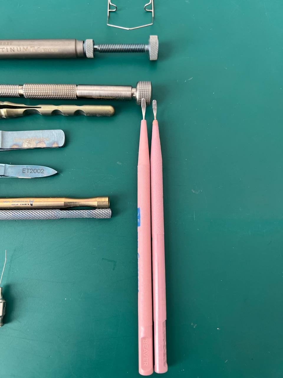 Lot ophtalmology instruments, Cataract Surgical Instruments with case,Ophthalmic