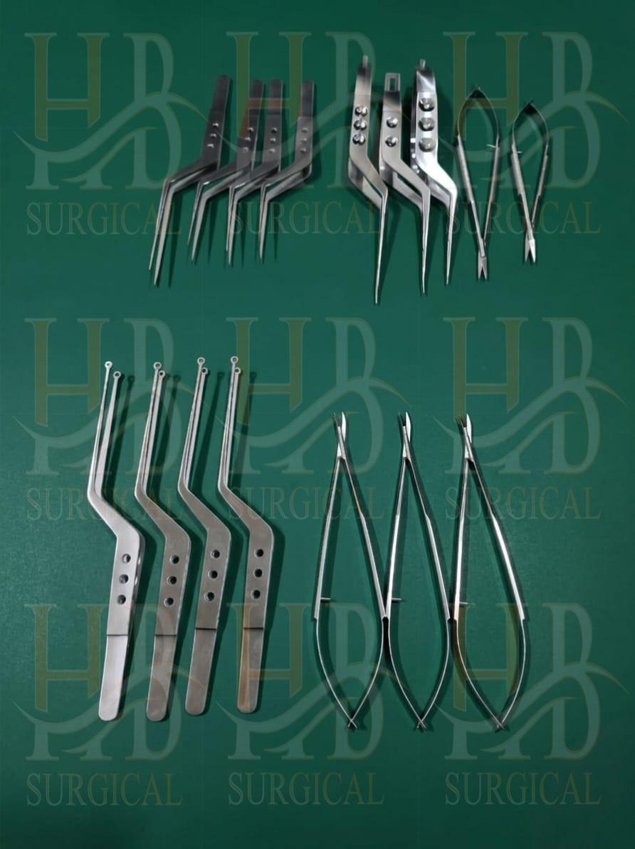 Kamiyama Micro neuro surgery instruments set 20pcs surgical instruments