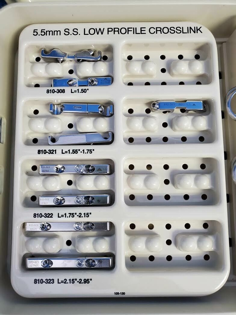 Medtronic Sofamor Danek 105-166 Spinal System 5.5mm Low Profile Crosslink Module