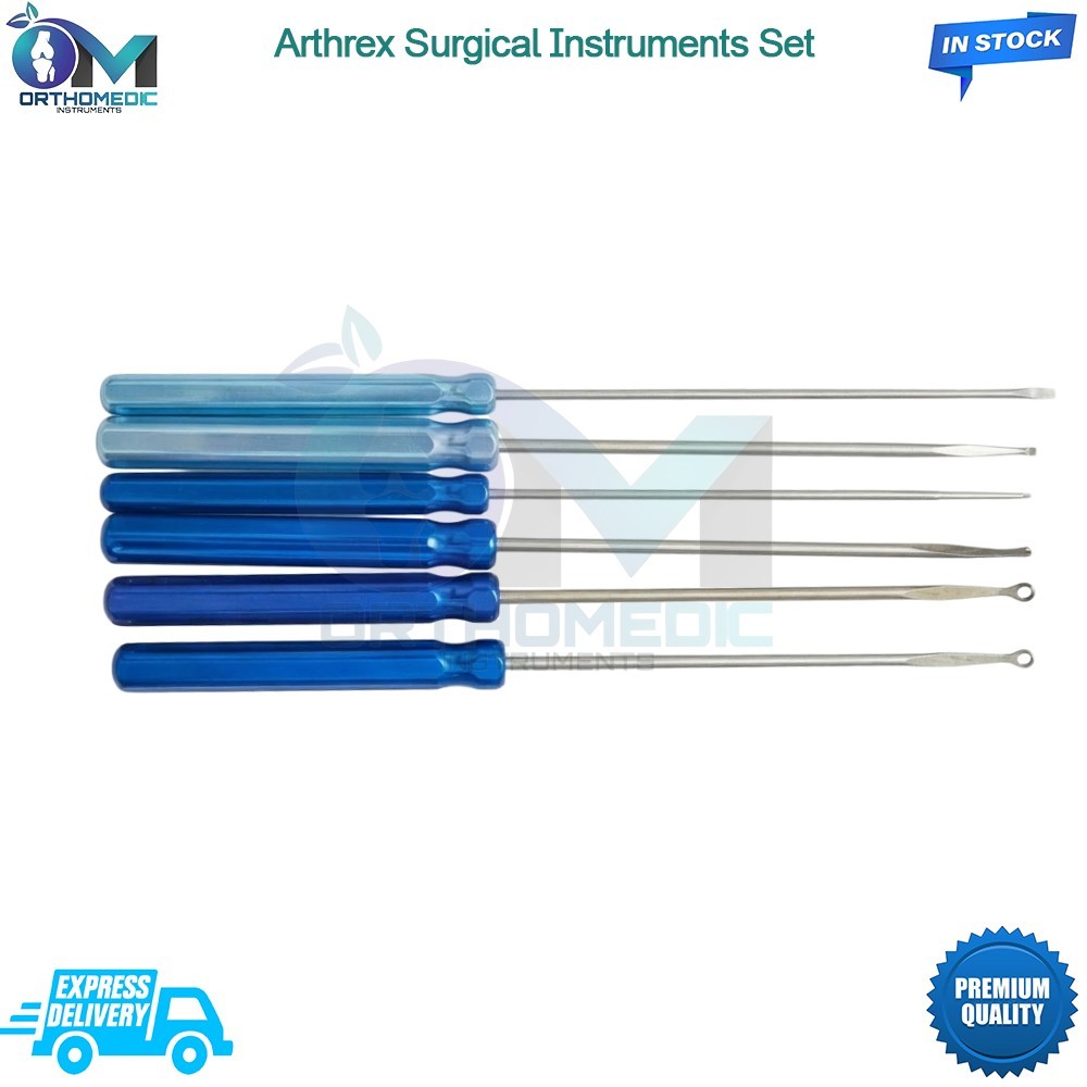 Arthrex Surgical Instruments Set AR-20020(3x), AR-10000, AR-21020, AR-10010