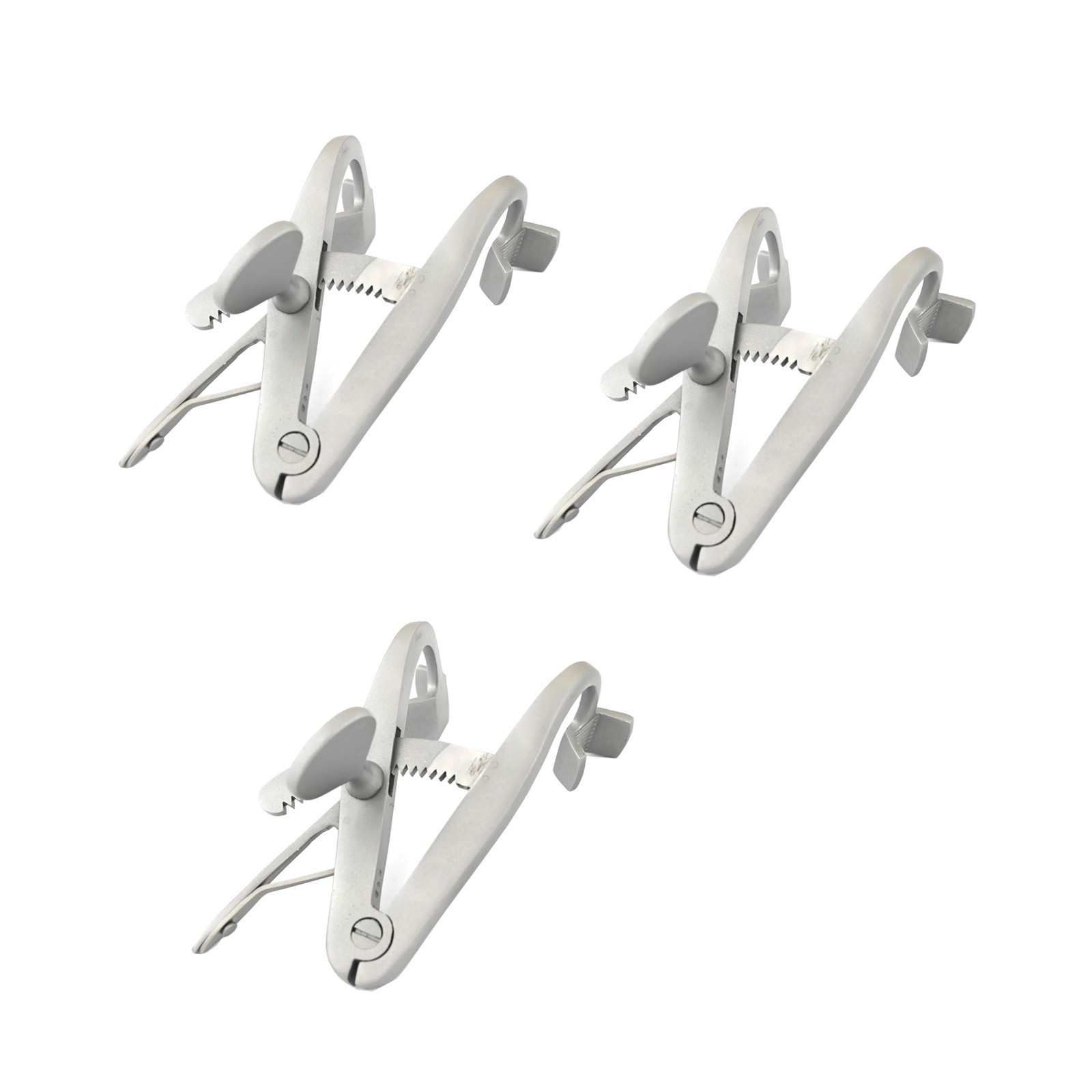 3 Pieces Of Almighty Mouth Gag Adult Surgical Dental Anesthesia Instruments