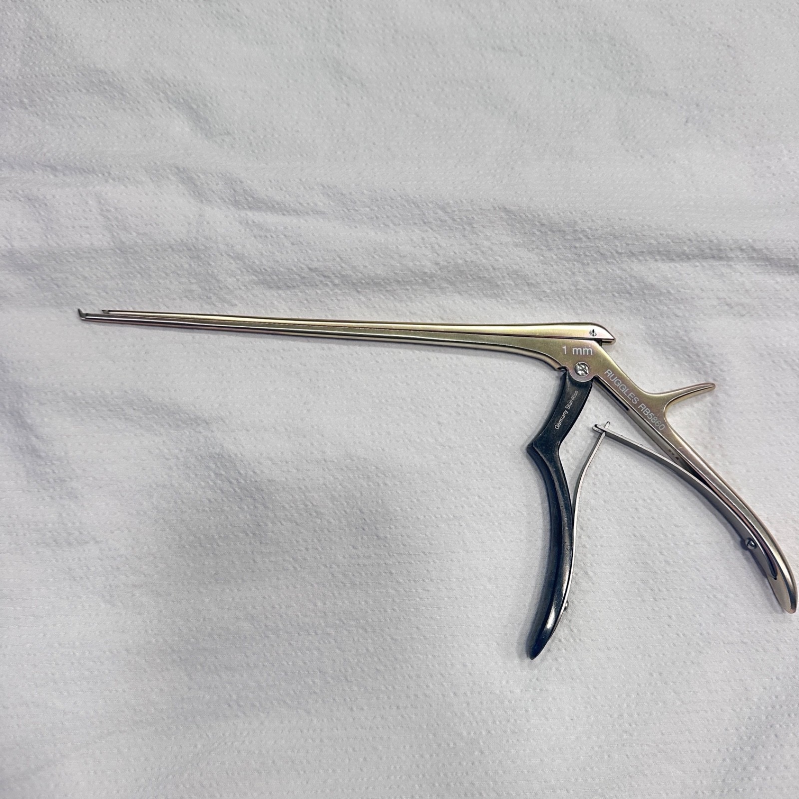 Ruggles Integra RB5860 Kerrison Rongeur, 7″, Ultra-Coat, micro angled up 40°