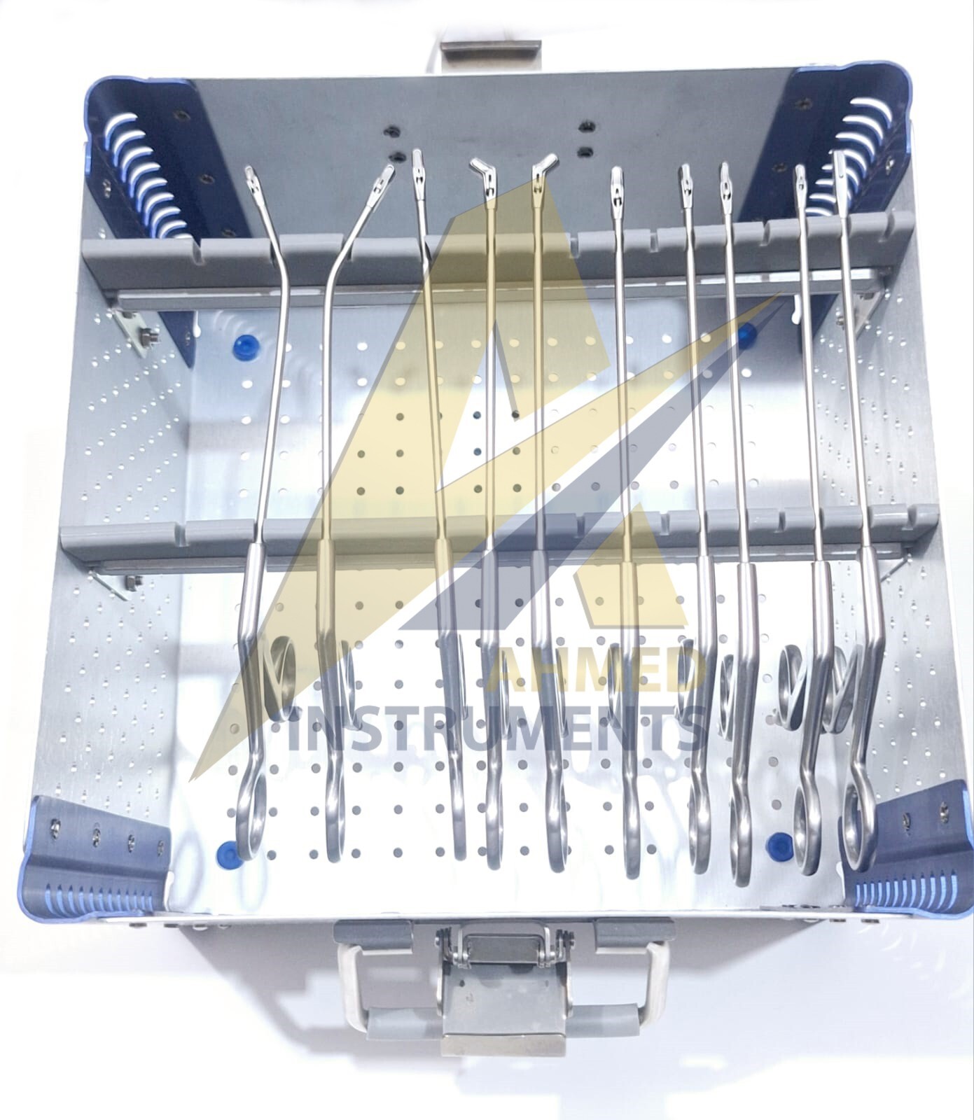 Arthroscopy Forceps Set of 10 Pcs With Sterilization Box Knee Arthroscopy A+
