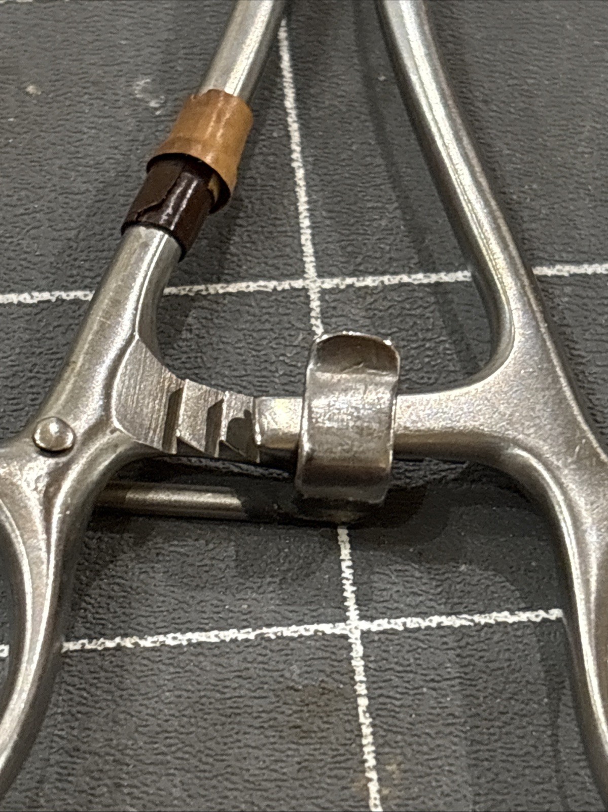 Medical Forceps 8 Inches Long Angled Tip