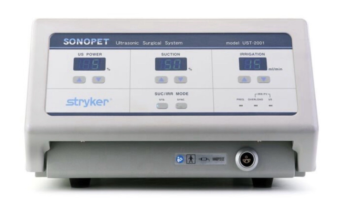 Stryker 5500-007(8)-000 Sonopet iQ Advanced Foot Pedal (Wired or Wireless)