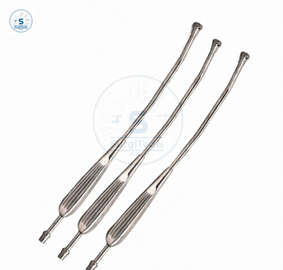 3x Long Suction Tubes 45cm Thoracic VAT Surgery Set Reusable Surgical Aspirator