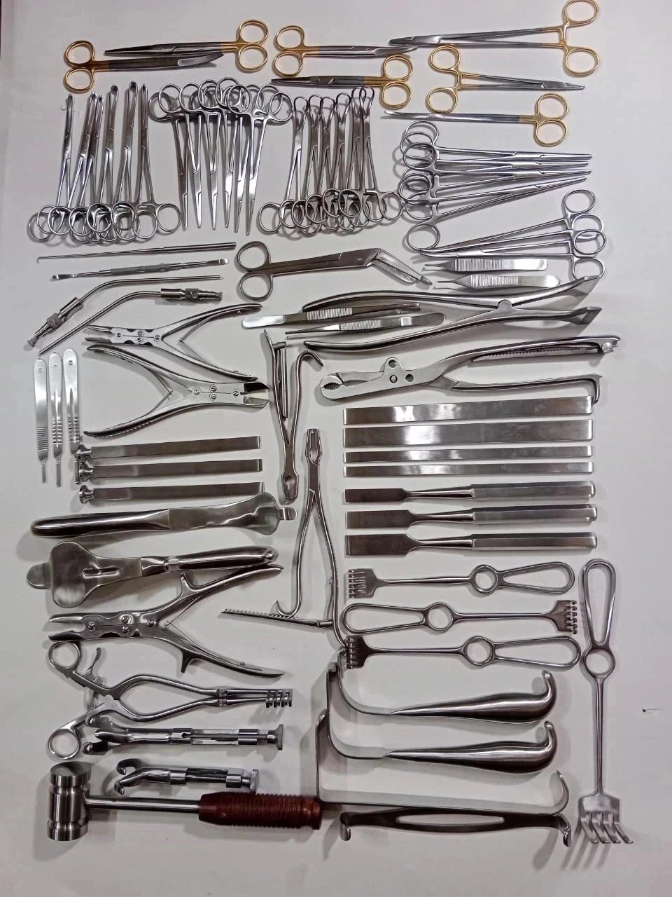 New Basic Major Orthopedic Lot Of 74 Pcs Set Surgical Instruments