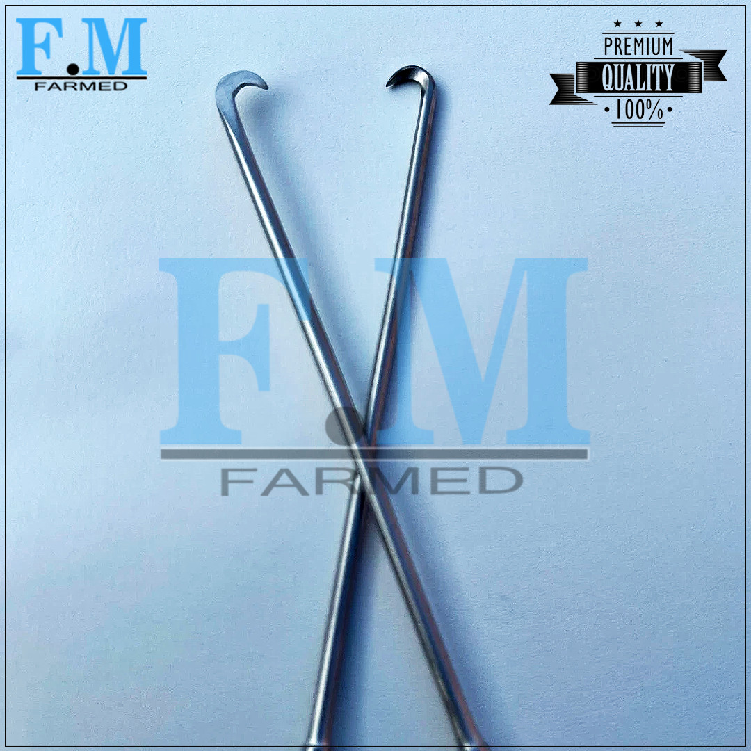 Arthroscopy Hook Knife 3 mm 2 Pcs Set, German Steel Arthroscopic instruments Set
