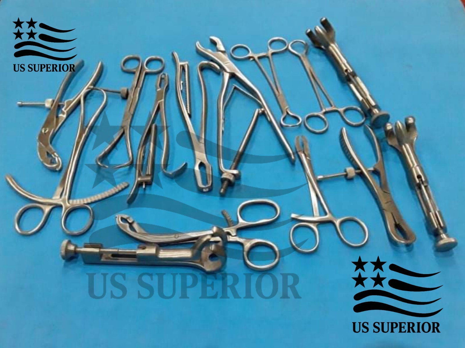 Professional Small Bone Clamp Set 18 Pcs High Quality Orthopedic Surgical Instru