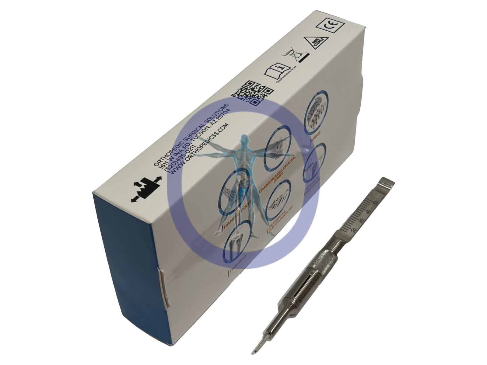 Orthopedic Surgical Depth Gauge For Small Screws With Cap *NEW*